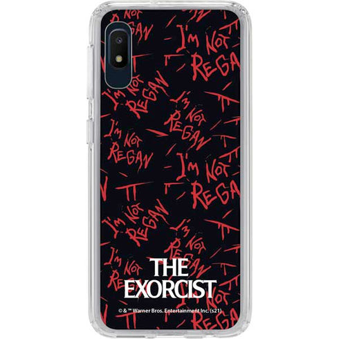 Warner Bros The Exorcist Im Not Regan Galaxy A10e Clear Case