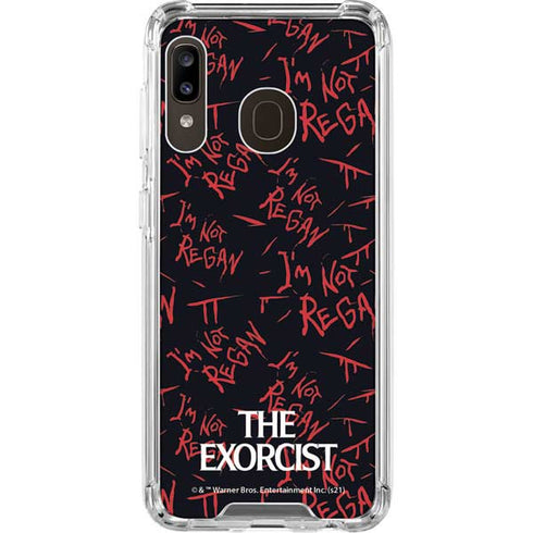 Warner Bros The Exorcist Im Not Regan Galaxy A30 Clear Case