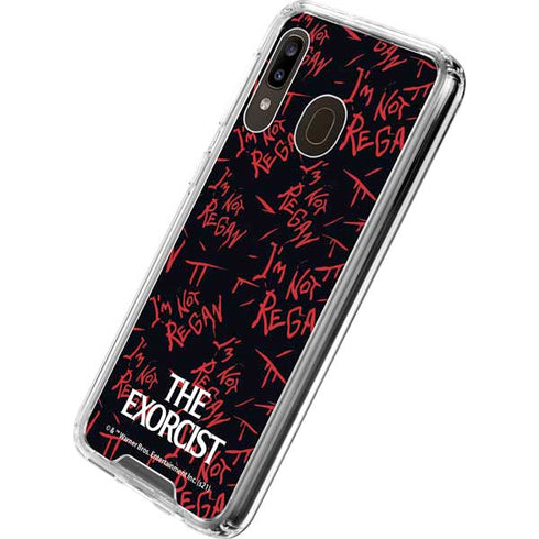 Warner Bros The Exorcist Im Not Regan Galaxy A30 Clear Case