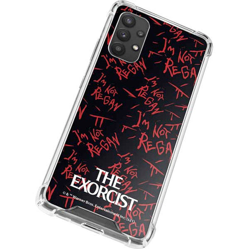 Warner Bros The Exorcist Im Not Regan Galaxy A32 5G Clear Case