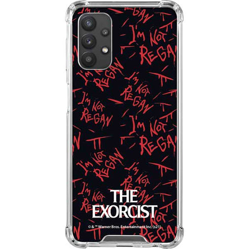 Warner Bros The Exorcist Im Not Regan Galaxy A32 5G Clear Case