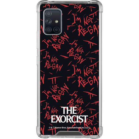Warner Bros The Exorcist Im Not Regan Galaxy A51 5G Clear Case