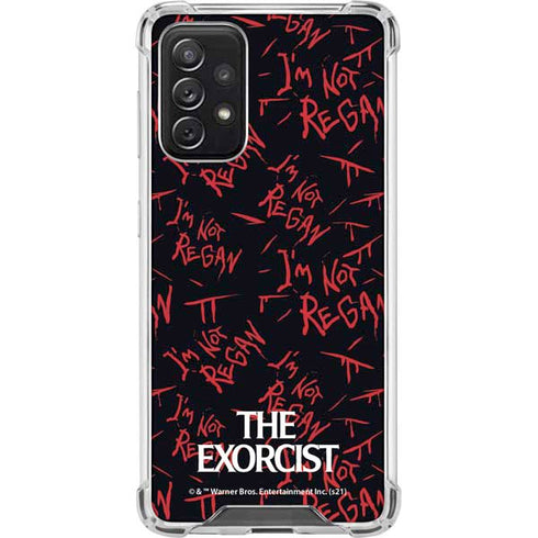 Warner Bros The Exorcist Im Not Regan Galaxy A72 5G Clear Case