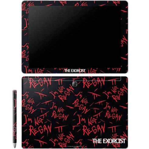 Warner Bros The Exorcist Im Not Regan Galaxy Book 12in Skin