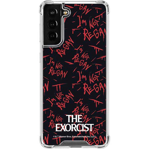 Warner Bros The Exorcist Im Not Regan Galaxy S21 FE Clear Case