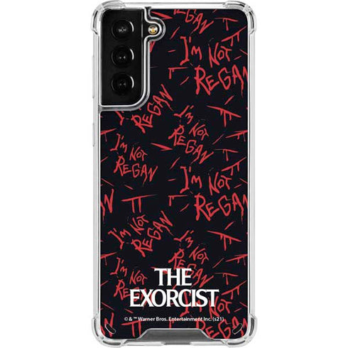 Warner Bros The Exorcist Im Not Regan Galaxy S21 Plus 5G Clear Case