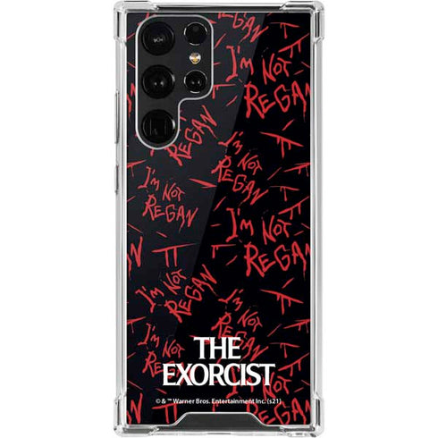 Warner Bros The Exorcist Im Not Regan Galaxy S22 Ultra Clear Case