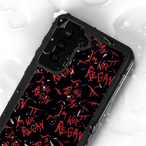 Warner Bros The Exorcist Im Not Regan Galaxy S23 Plus Waterproof Case