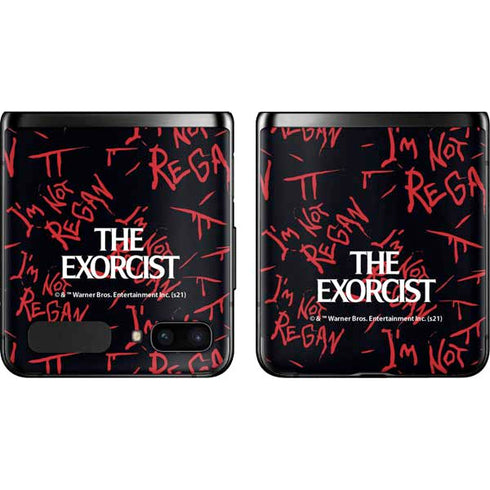 Warner Bros The Exorcist Im Not Regan Galaxy Z Flip Skin