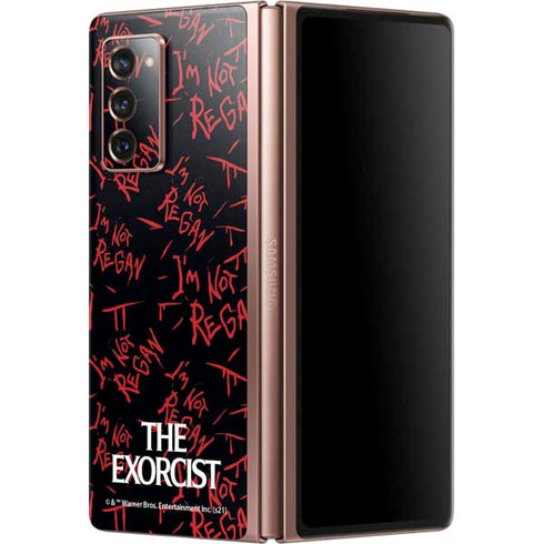 Warner Bros The Exorcist Im Not Regan Galaxy Z Fold2 5G Skin