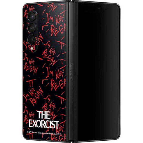 Warner Bros The Exorcist Im Not Regan Galaxy Z Fold3 5G Skin