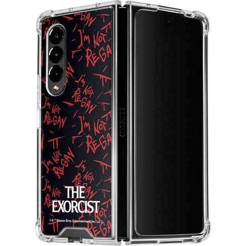 Warner Bros The Exorcist Im Not Regan Galaxy Z Fold4 5G Clear Case