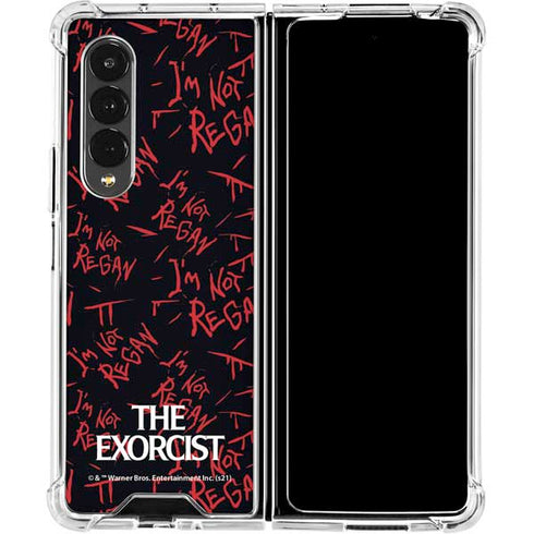Warner Bros The Exorcist Im Not Regan Galaxy Z Fold4 5G Clear Case