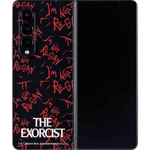 Warner Bros The Exorcist Im Not Regan Galaxy Z Fold4 5G Skin