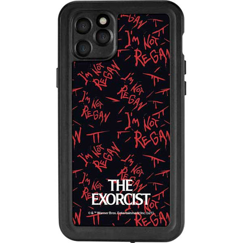 Warner Bros The Exorcist Im Not Regan iPhone 11 Pro Max Waterproof Case
