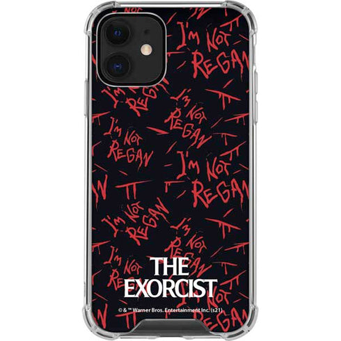 Warner Bros The Exorcist Im Not Regan iPhone 12 Clear Case