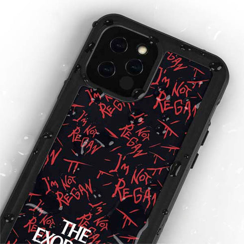 Warner Bros The Exorcist Im Not Regan iPhone 12 Pro Max Waterproof Case
