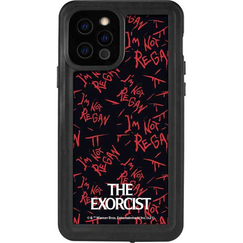 Warner Bros The Exorcist Im Not Regan iPhone 12 Pro Waterproof Case
