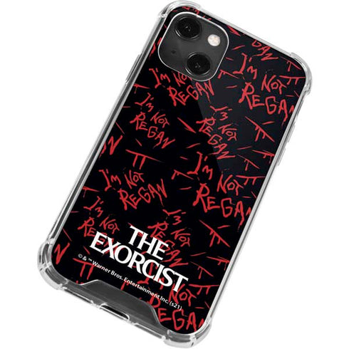Warner Bros The Exorcist Im Not Regan iPhone 14 Plus Clear Case