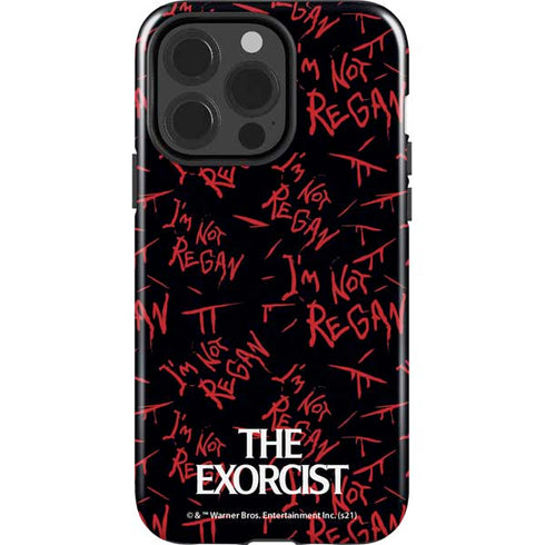 Warner Bros The Exorcist Im Not Regan iPhone 15 Pro Impact Case