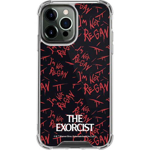 Warner Bros The Exorcist Im Not Regan iPhone 15 Pro Max Clear Case