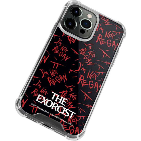 Warner Bros The Exorcist Im Not Regan iPhone 15 Pro Max Clear Case