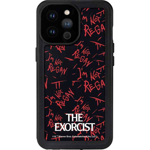 Warner Bros The Exorcist Im Not Regan iPhone 14 Pro Max Waterproof Case