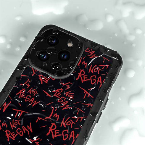 Warner Bros The Exorcist Im Not Regan iPhone 14 Pro Max Waterproof Case