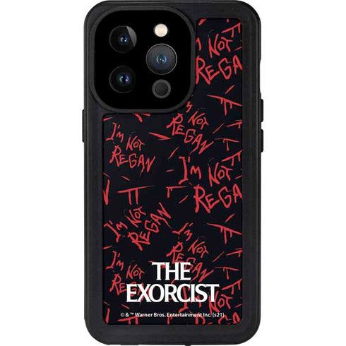 Warner Bros The Exorcist Im Not Regan iPhone 14 Pro Waterproof Case