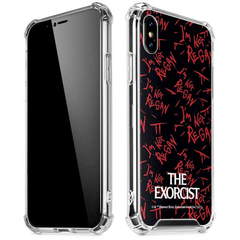 Warner Bros The Exorcist Im Not Regan iPhone XS Max Clear Case