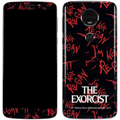 Warner Bros The Exorcist Im Not Regan Moto E5 Plus Skin