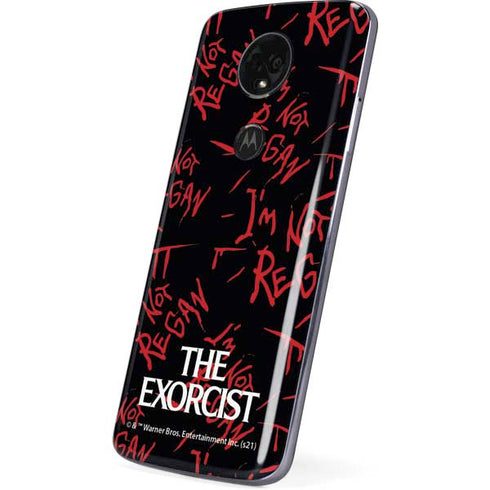 Warner Bros The Exorcist Im Not Regan Moto E5 Plus Skin