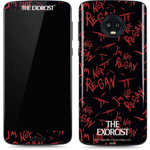 Warner Bros The Exorcist Im Not Regan Moto G6 Skin