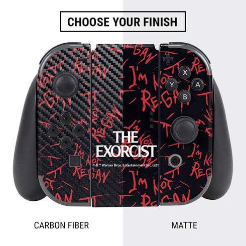 Warner Bros The Exorcist Im Not Regan Nintendo Switch Bundle Skin