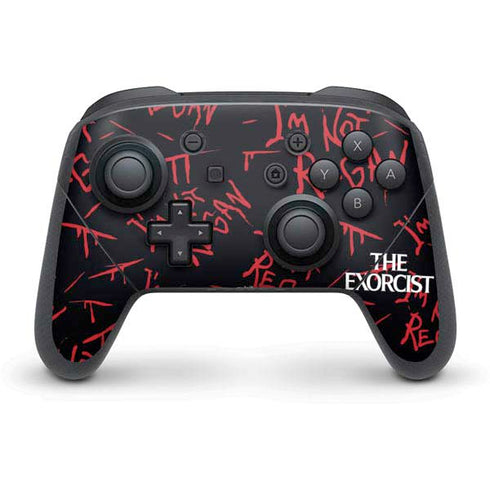 Warner Bros The Exorcist Im Not Regan Nintendo Switch Pro Controller Skin