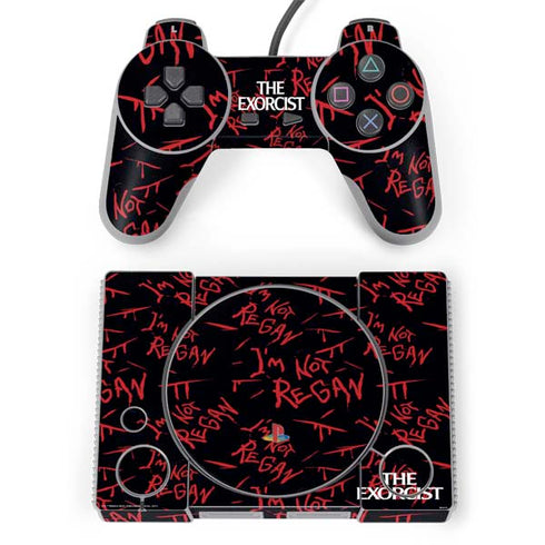 Warner Bros The Exorcist Im Not Regan PlayStation Classic Bundle Skin