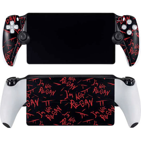 Warner Bros The Exorcist Im Not Regan PlayStation Portal Remote Player Skin