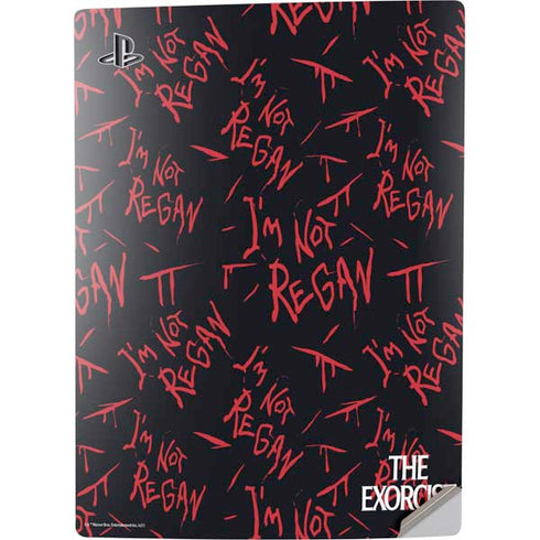 Warner Bros The Exorcist Im Not Regan PS5 Digital Edition Console Skin