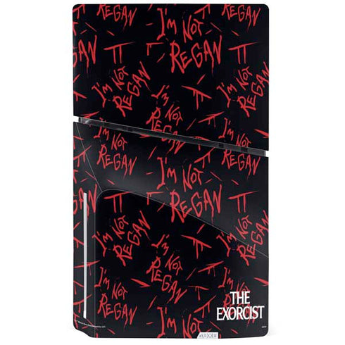 Warner Bros The Exorcist Im Not Regan PS5 Slim Disk Bundle Skin