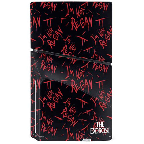 Warner Bros The Exorcist Im Not Regan PS5 Slim Disk Console Skin