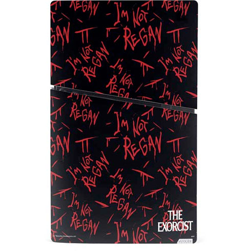 Warner Bros The Exorcist Im Not Regan PS5 Slim Digital Edition Bundle Skin