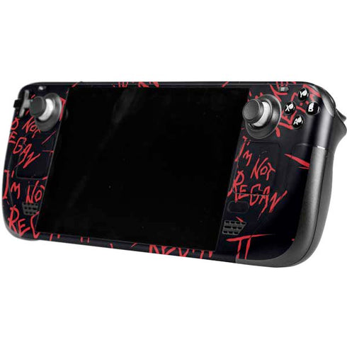 Warner Bros The Exorcist Im Not Regan Steam Deck Handheld Gaming Computer Skin