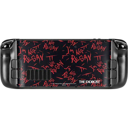 Warner Bros The Exorcist Im Not Regan Steam Deck Handheld Gaming Computer Skin