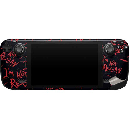 Warner Bros The Exorcist Im Not Regan Steam Deck Handheld Gaming Computer Skin