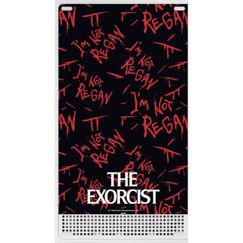 Warner Bros The Exorcist Im Not Regan Xbox Series S Console Skin