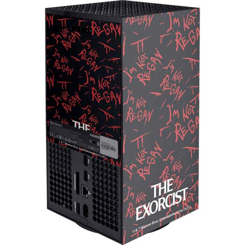 Warner Bros The Exorcist Im Not Regan Xbox Series X Console Skin