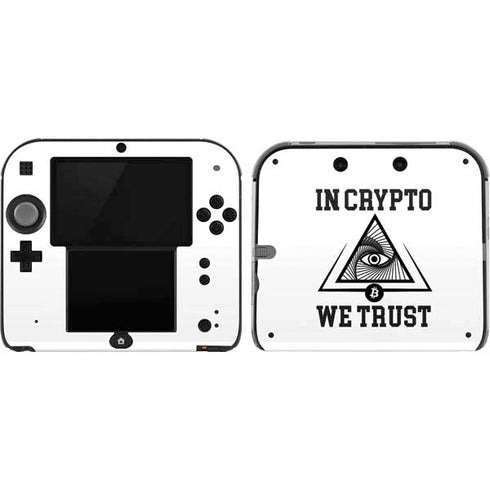 In Crypto We Trust Nintendo 2DS Skin