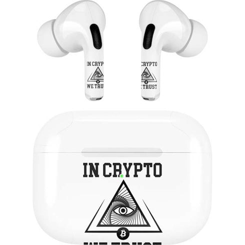 In Crypto We Trust AirPods Pro 2nd Gen Skin