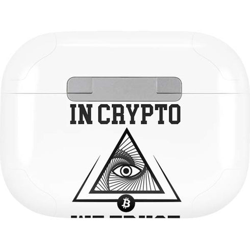 In Crypto We Trust AirPods Pro 2nd Gen Skin