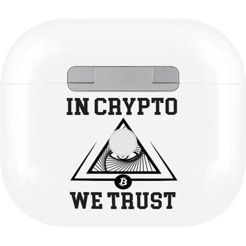 In Crypto We Trust Apple AirPods (3rd Gen 2021) Skin